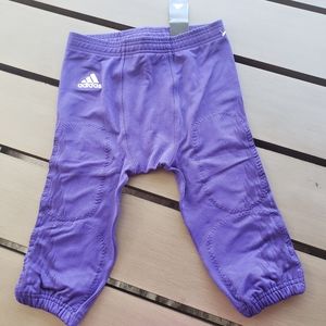 NWT ADIDAS  Primeknit Football Pants, Purple, Men's L